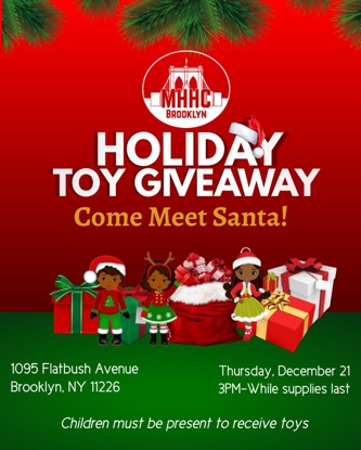 MHHC Brooklyn Holiday Toy Giveaway